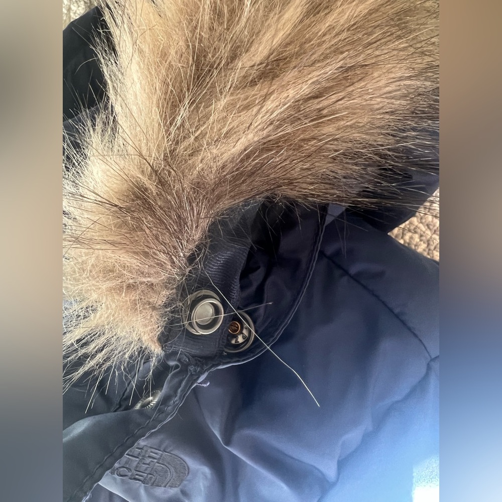 Women’s North Face puffer jacket jet sz XXL - Picture 4 of 9